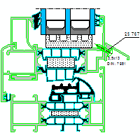 Systems of aluminum AC-window 77HI - Systems of aluminum AC-77HI-window-2.1-2.1.dwg dwg