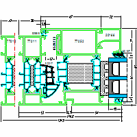 Systems of aluminum AC-window 77HI - Systems of aluminum AC-77HI-window-2-2-f.dwg dwg