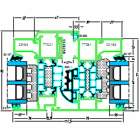 Morad Sp. z o. o. - Systems of aluminum AC-window 77HI - Systems of aluminum AC-77HI-window-4-4-a.dwg dwg