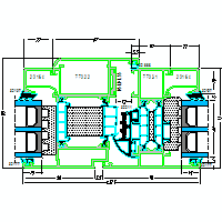 Morad Sp. z o. o. - Systems of aluminum AC-window 77HI - Systems of aluminum AC-77HI-window-4-4-b.dwg dwg