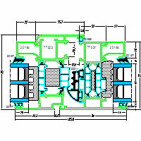 Morad Sp. z o. o. - Systems of aluminum AC-window 77HI - Systems of aluminum AC-77HI-window-4-4-c.dwg dwg