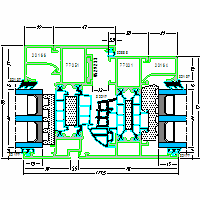 Morad Sp. z o. o. - Systems of aluminum AC-window 77HI - Systems of aluminum AC-77HI-window-4-4-i.dwg dwg