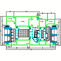 Morad Sp. z o. o. - Systems of aluminum AC-window 77HI - Systems of aluminum AC-77HI-window-4-4-l.dwg dwg