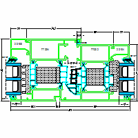 Morad Sp. z o. o. - Systems of aluminum AC-window 77HI - Systems of aluminum AC-77HI-window-4-4-p.dwg dwg