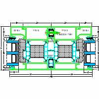 Morad Sp. z o. o. - Systems of aluminum AC-window 77HI - Systems of aluminum AC-77HI-window-6-6-b.dwg dwg