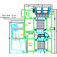 Morad Sp. z o. o. - Systems of aluminum AC-window 77HI - Systems of aluminum AC-77HI-window-7-7-b.dwg dwg