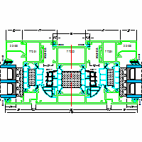 Morad Sp. z o. o. - Systems of aluminum AC-window 77HI - Systems of aluminum AC-77HI-window-9-9-m.dwg dwg