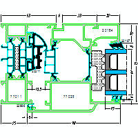 Morad Sp. z o. o. - Systems of aluminum AC-window 77HI - Systems of aluminum AC-77HI-window-13-13-a.dwg dwg