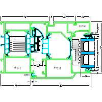 Morad Sp. z o. o. - Systems of aluminum AC-window 77HI - Systems of aluminum AC-77HI-window-13-13-b.dwg dwg