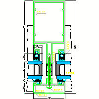 Morad Sp. z o. o. - Aluminum facade SYSTEM AF-50 - Aluminum facade SYSTEM  AF-50-1a.dwg dwg