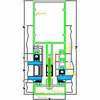 Morad Sp. z o. o. - Fasada aluminiowa SYSTEM AF-50 - AF-50-1b.dwg dwg