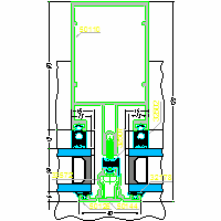 Morad Sp. z o. o. - Fasada aluminiowa SYSTEM AF-50 - AF-50-1d.dwg dwg