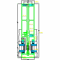 Morad Sp. z o. o. - Aluminum facade SYSTEM AF-50 - Aluminum facade SYSTEM AF-50-1e.dwg dwg