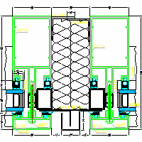 Morad Sp. z o. o. - Aluminum facade SYSTEM AF-50 - Aluminum facade SYSTEM AF-50-1f.dwg dwg