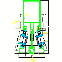 Morad Sp. z o. o. - Fasada aluminiowa SYSTEM AF-50 - AF-50-3c.dwg dwg