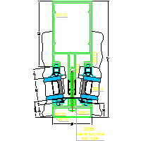 Morad Sp. z o. o. - Aluminum facade SYSTEM AF-50 - Aluminum facade SYSTEM AF-50-4a.dwg dwg