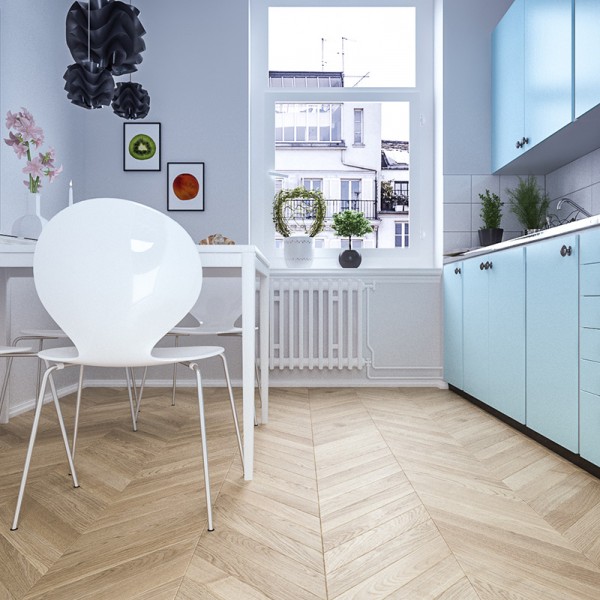 Jawor-Parkiet - Jawor-Parkiet - FP Chevron Oak Color Ivoire