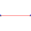 Betafence Sp. z o.o. - D oszlopon lévő 251x63 cm méretű panel Nylofor 2D Super - Vetítés dwg