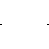 Betafence Sp. z o.o. - Négyszögletű oszlopon lévő 300x103 cm méretű panel Nylofor 3-M - Keresztmetszet dwg