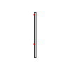 Betafence Corporate Services NV - Nylofor 3D panel with dimensions of 250x123 cm square on the pole - Section dwg