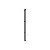 Betafence Corporate Services NV - Nylofor 3D panel with dimensions of 250x153 cm square on the pole - Section dwg