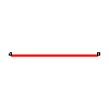 Betafence Corporate Services NV - Nylofor 3D panel with dimensions of 250x153 cm square on the pole - Projection dwg