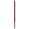 Betafence Sp. z o.o. - Panou  Nylofor 3D, măsuri 250x203 cm cu  stâlp în unghi drept - Sectiune dwg