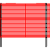 Betafence Sp. z o.o. - Plāksne Nylofor 3D PRO izmēri 250x173 cm uz staba EL - Attēls dwg