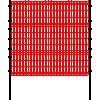 Betafence Sp. z o.o. - Plāksne Nylofor 3D PRO izmēri 250x243 cm uz taisnstūra staba - Attēls dwg