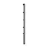 Betafence Sp. z o.o. - Plāksne Nylofor City izmēri 250x163 cm - Izmēri / projekcija dwg