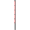 Betafence Sp. z o.o. - 250x203 cm méretű panel Nylofor City - Vetítés dwg