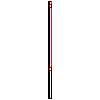 Betafence Sp. z o.o. - Plāksne Nylofor Medium izmēri 250x123 cm uz stabaBekafast - Griezums dwg