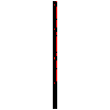 Betafence Corporate Services NV - Nylofor panel Medium sized 250x203 cm pole Bekafast - Section dwg