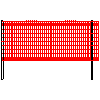 Betafence Sp. z o.o. - EL oszlopon lévő 250x103 cm méretű panel Nylofor Medium - Nézet dwg