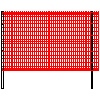 Betafence Sp. z o.o. - Panel Nylofor Medium wymiarach 250x153 cm na słupie EL - Widok dwg