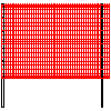 Betafence Sp. z o.o. - Plāksne Nylofor Medium izmēri 250x173 cm uz stabaEL - Attēls dwg