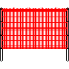 Betafence Sp. z o.o. - Panel Nylofor Medium  o rozměrech 250x153 cm na čtvercovém sloupu - Výhled dwg