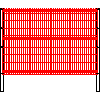 Betafence Sp. z o.o. - Négyszögletű oszlopon lévő 250x173 cm méretű panel Nylofor Medium - Nézet dwg