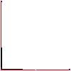 Betafence Sp. z o.o. - Siatka Fortinet Medium o wysokości 122 cm na słupie z podporą narożną - Rzut dwg