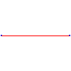 Betafence Corporate Services NV - Fortinet Medium height of 150 cm on the pole without support - Projection dwg