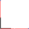 Betafence Corporate Services NV - Fortinet Medium height of 150 cm on the pole with support corner - Projection dwg