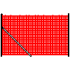 Betafence Sp. z o.o. - 180 cm magasságú háló Fortinet Medium sarki támasszal rendelkező oszlopon - Keresztmetszet dwg