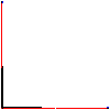 Betafence Corporate Services NV - Fortinet Super with a height of 150 cm on the pole with support corner - Projection dwg