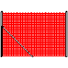 Betafence Corporate Services NV - Fortinet Super with a height of 201 cm on the pole with support corner - Section dwg