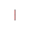 Betafence Sp. z o.o. - Tīkls Resitor 50 augstums  100 cm uz staba ar balstu - Griezums dwg