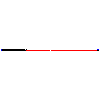 Betafence Sp. z o.o. - Tīkls Resitor 50 augstums  100 cm uz staba ar balstu - Izmēri / projekcija dwg