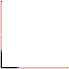 Betafence Sp. z o.o. - 100 cm magasságú háló Resitor 50 sarki támasszal rendelkező oszlopon - Vetítés dwg