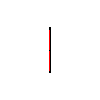 Betafence Sp. z o.o. - Tīkls Resitor 50 augstums  125 cm uz staba ar balstu - Griezums dwg