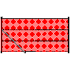 Betafence Sp. z o.o. - 150 cm magasságú háló Resitor 50 sarki támasszal rendelkező oszlopon - Keresztmetszet dwg