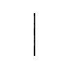 Betafence Sp. z o.o. - Tīkls Resitor 50 augstums  175 cm uz staba ar balstu - Griezums dwg